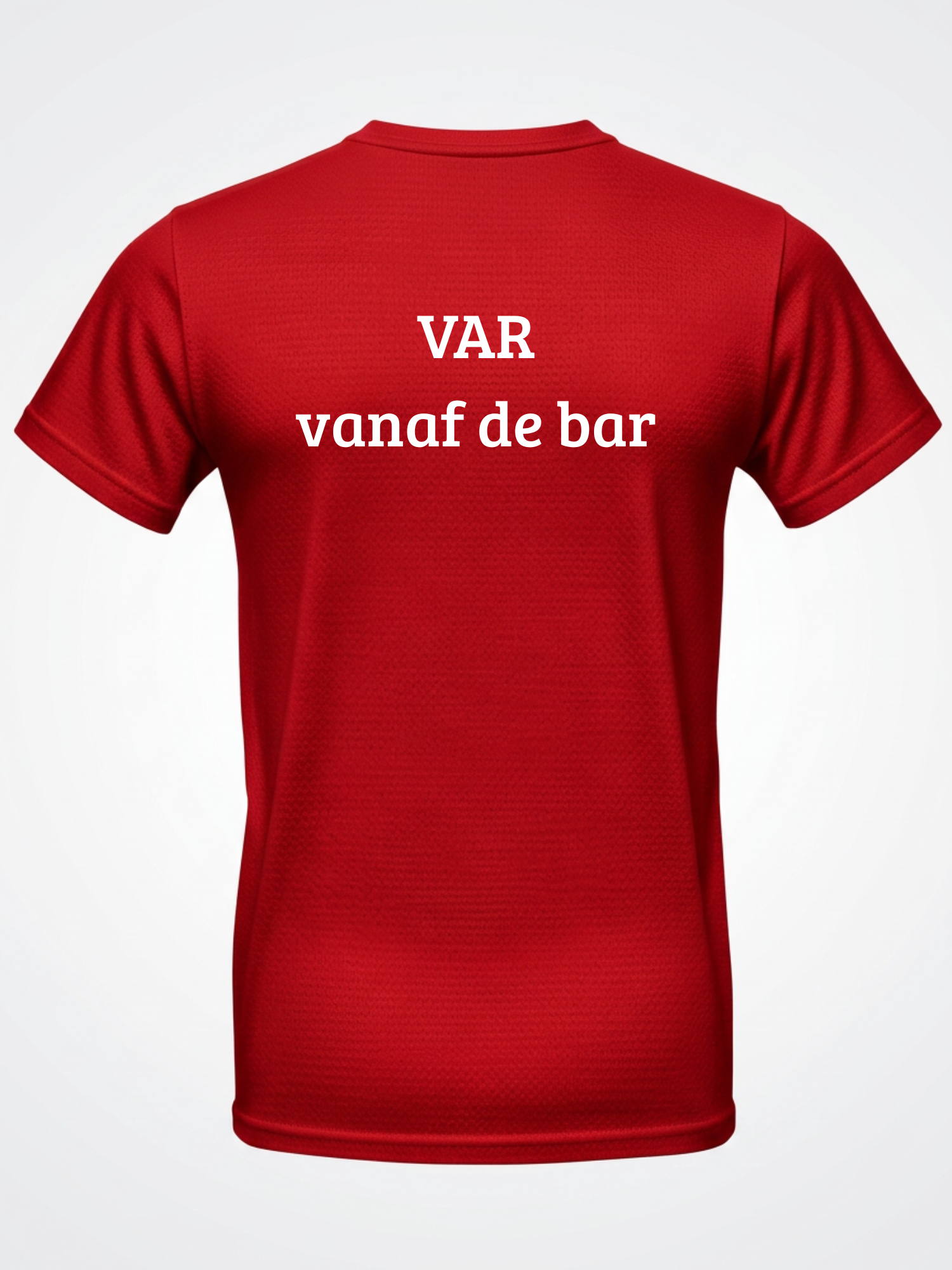 VAR vanaf de bar