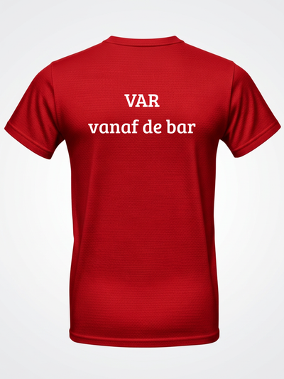 VAR vanaf de bar