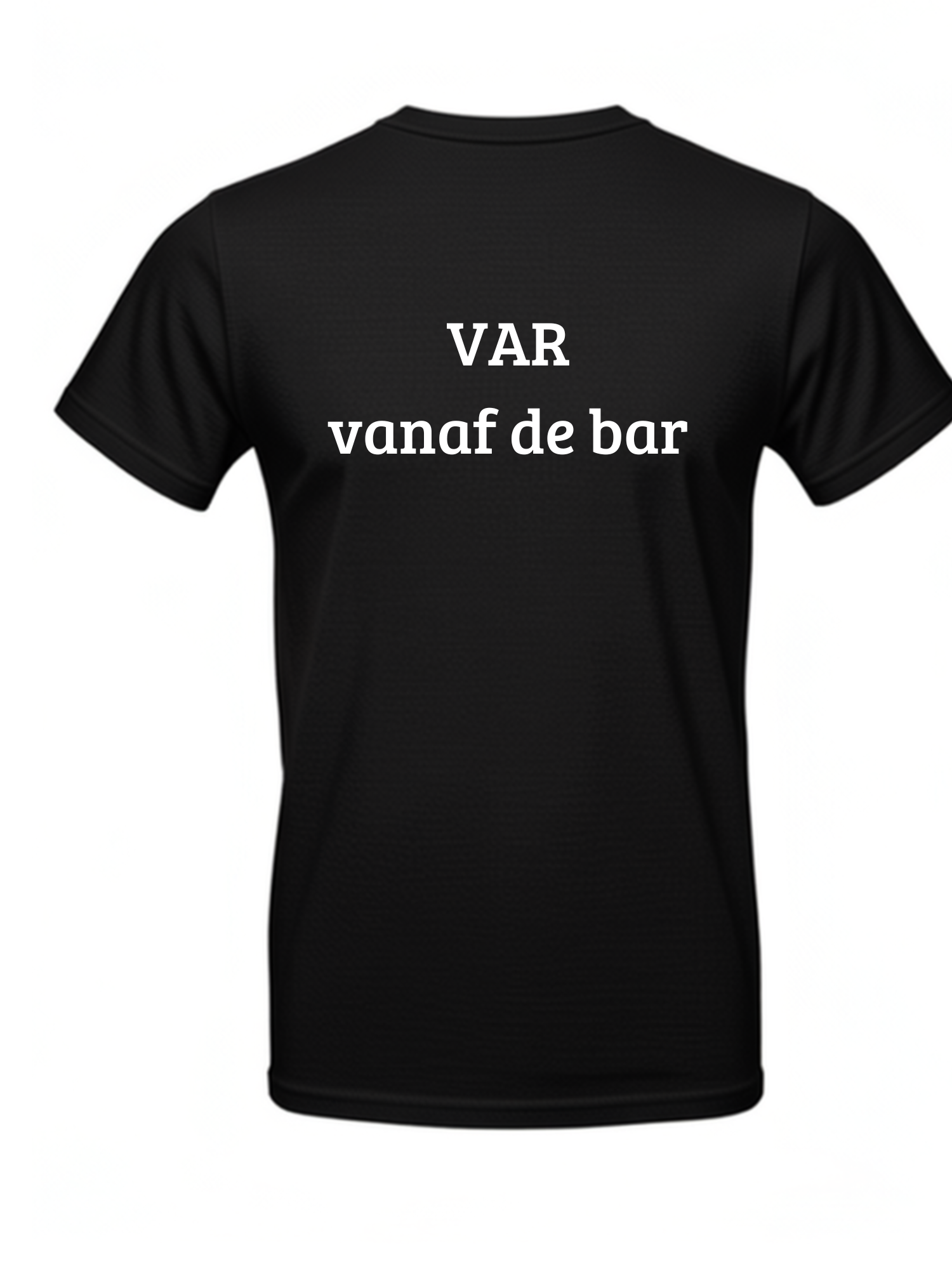 VAR vanaf de bar