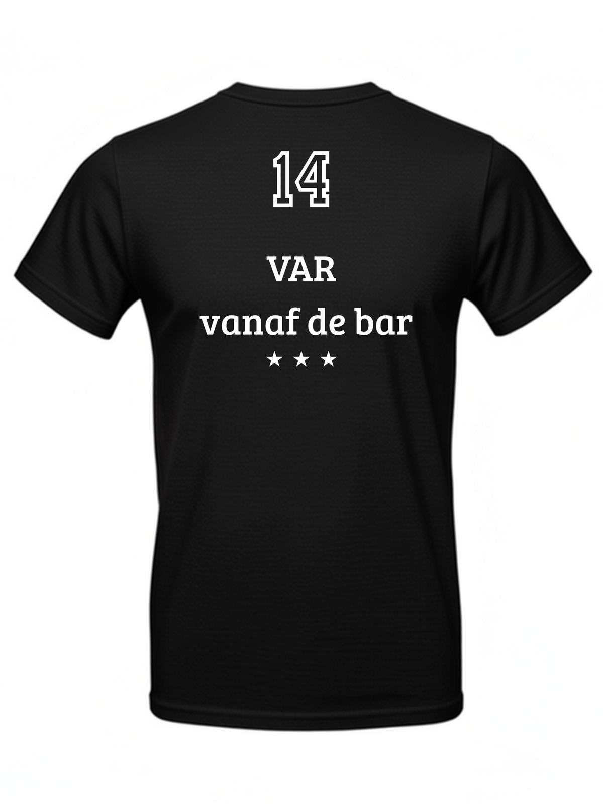 VAR vanaf de bar